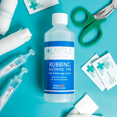 Lansilk 70% IPA Rubbing Alcohol - 500ml