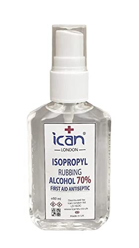 Travel-sized 70% Isopropyl Alcohol Spray