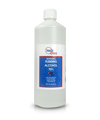70% Pure IPA Isopropyl Rubbing Alcohol (1L)