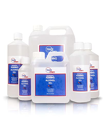 70% Pure IPA Isopropyl Rubbing Alcohol (1L)
