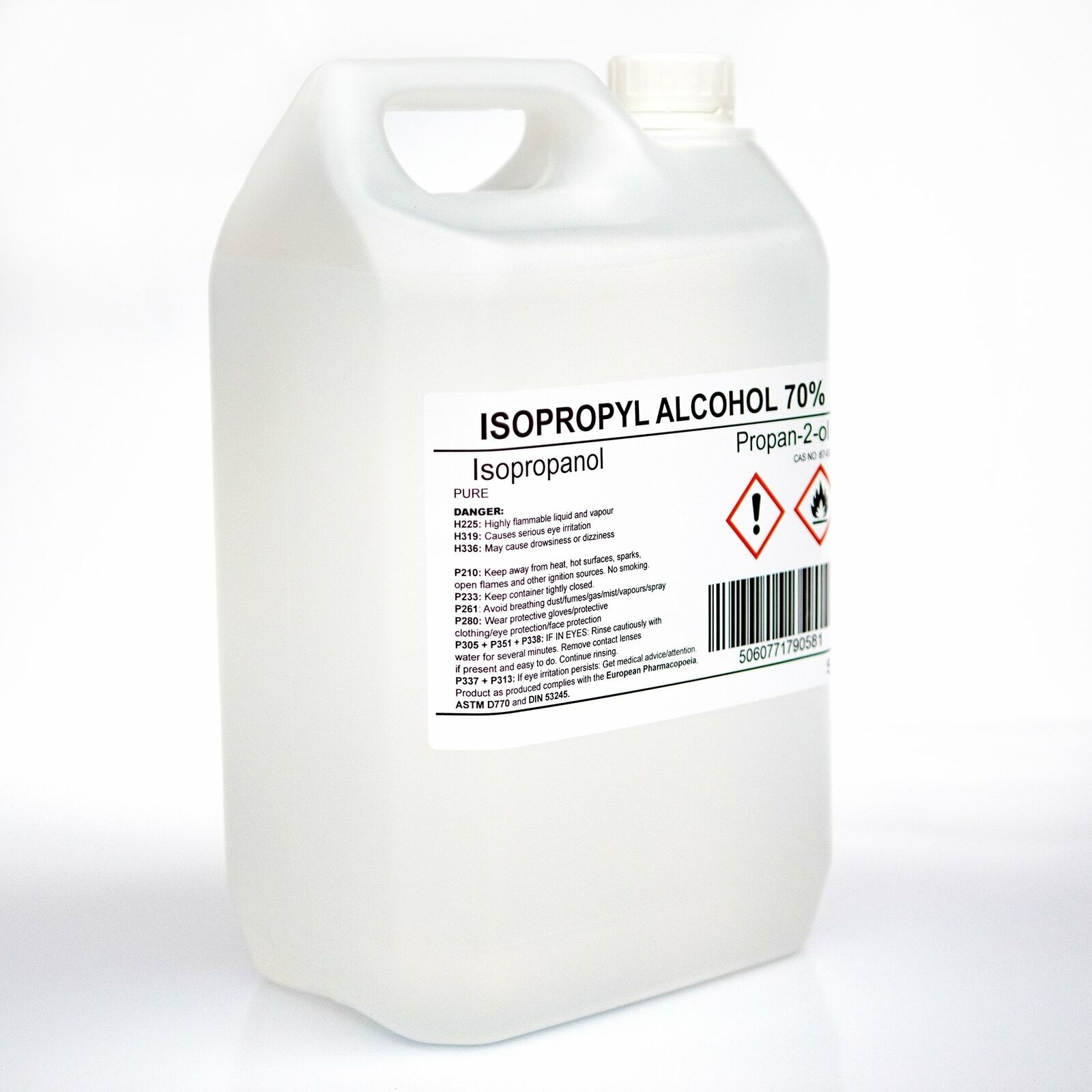 70% IPA Isopropyl Alcohol - 5L