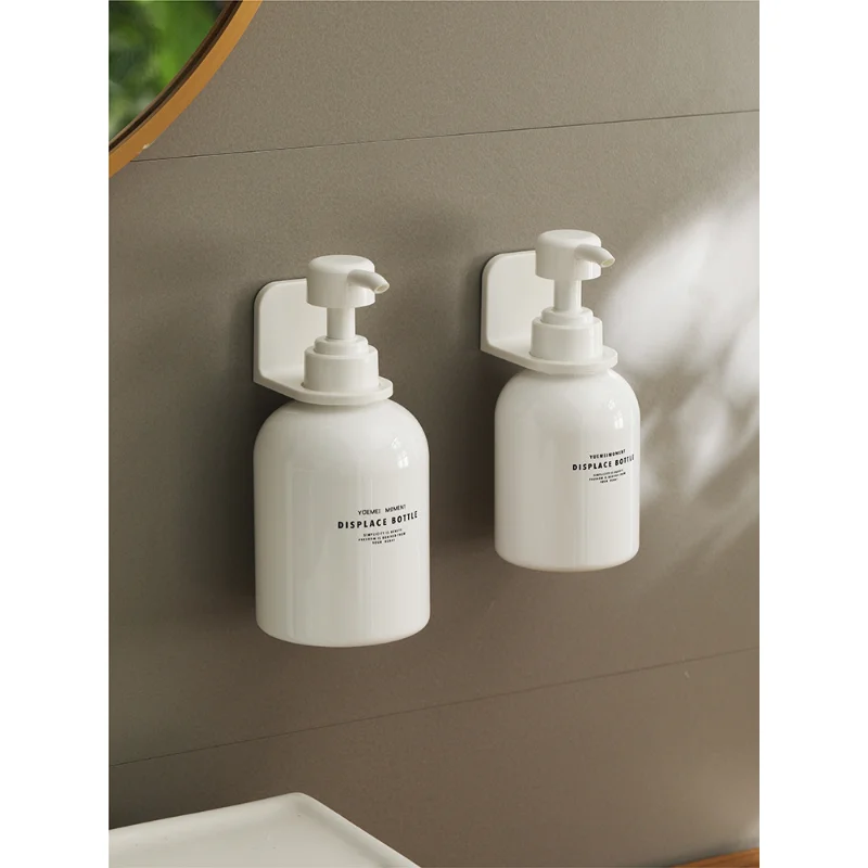 Wall-Mounted Soap Bottle Holder for Isopropyl Alcohol
