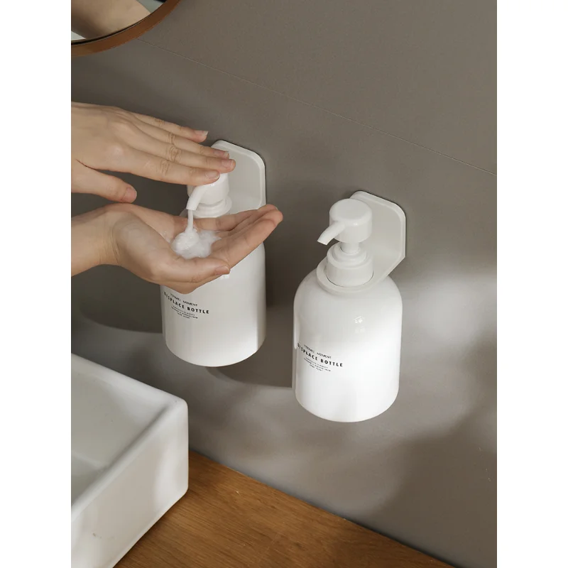 Wall-Mounted Soap Bottle Holder for Isopropyl Alcohol