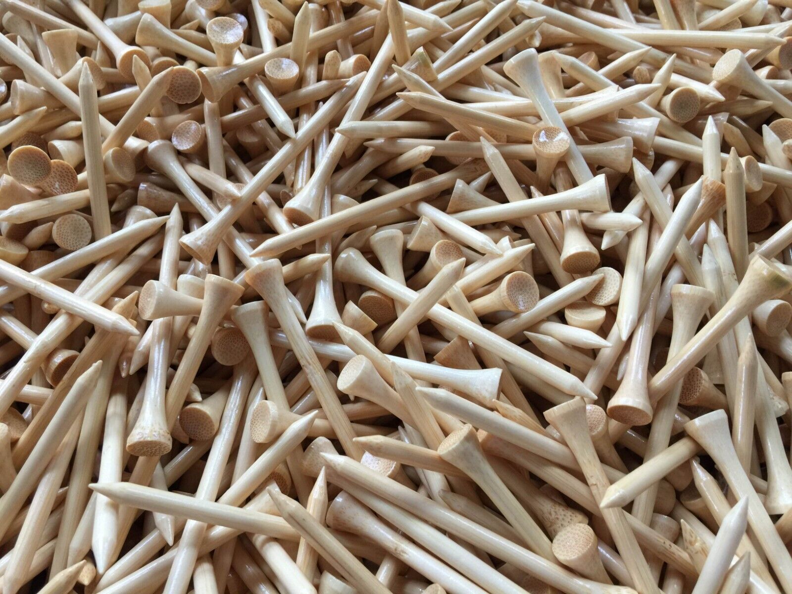 Bamboo Wood Golf Tees 3 1/4" - Bulk Options