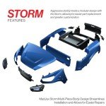 MADJAX Storm Body Kit for EZGO TXT Golf Carts