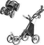 CaddyTek Explorer V8 Lightweight Golf Push Cart