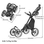 Caddytek Caddycruiser One Click Folding Golf Cart