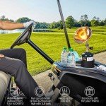 Portable Golf Cart Propane Heater with Cup Holder