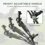 KVV Ultra Lightweight 3 Wheel Golf Push Cart