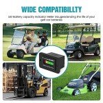 Waterproof Battery Monitor for Golf Carts & Cars