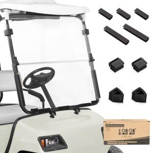 Yamaha G22 Golf Cart Clear Windshield (2003-2006)
