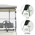 Yamaha G22 Golf Cart Clear Windshield (2003-2006)