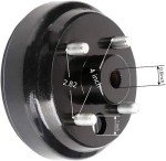 EZGO TXT Electric Golf Cart Brake Drum Assembly