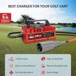 15 Amp Golf Cart Battery Charger for Club Car