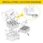 EZGO 48V Charger Receptacle for RXV & 2Five