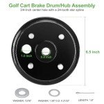 EZGO TXT Electric Golf Cart Brake Hub Assembly