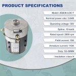 36V Separately-Excited Motor for EZGO TXT Golf Carts