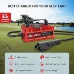 EPOWREY 15 Amp Golf Cart Battery Charger