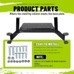 ECOTRIC Drop Axle Lift Kit for EZGO Golf Carts