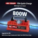 EPOWREY 15 Amp Golf Cart Battery Charger