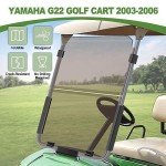 Yamaha G22 Golf Cart Tinted Fold Down Windshield