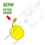 Upgraded Electric Brake for EZGO RXV Golf Carts