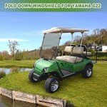 Yamaha G22 Golf Cart Tinted Fold Down Windshield