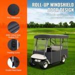 Happybuy 4-Person Golf Cart Enclosure 86
