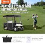 Happybuy 4-Person Golf Cart Enclosure 86