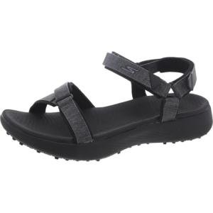Skechers GO GOLF Women's Black Sandal Golf Shoe