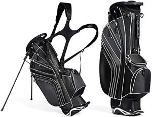 Mayjooy Lightweight Golf Stand Bag with Dual Straps