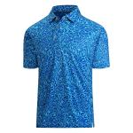 Damipow Men's Dry Fit Performance Golf Polo Shirt