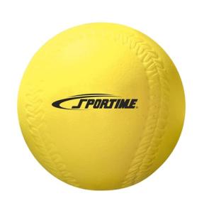 Sportime High-Visibility Foam Softball - Yellow 3-7/10