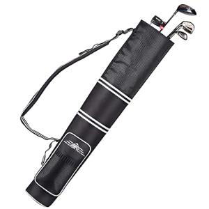 Champkey Lightweight Sunday Golf Carry Bag - Black