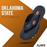 ZORIZ Oklahoma State Golf Sandals - Black
