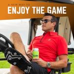 ZORIZ Oklahoma State Golf Sandals - Black
