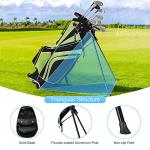 Tangkula Lightweight Golf Stand Bag with 8 Pockets