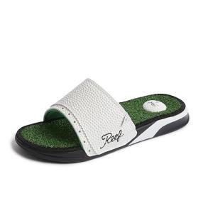 Reef Mulligan Men's Green Slides Sandals Size 10