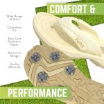 ZORIZ Next-GEN Golf Sandals with Soft Spikes