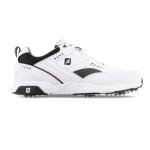 FootJoy Men's White/Black Sneaker Golf Shoes 10.5