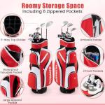 Tangkula Women’s Right-Hand Golf Club Set - 9/10 Pieces