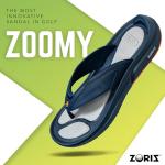 ZORIZ Zoomy Unisex Golf Sandals with Cleats