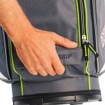 Izzo Ultra-Lite Cart Golf Bag - Gray/Lime