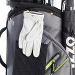 Izzo Ultra-Lite Cart Golf Bag - Gray/Lime