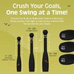 Retrospec Steel Club SC - 10lb Weight Training