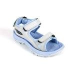 Orlimar Women's Gray/Lilac Spikeless Golf Sandals