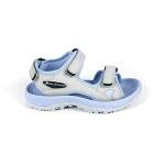Orlimar Women's Gray/Lilac Spikeless Golf Sandals