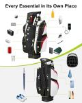 Vancropak Golf Cart Bag with USB Charging & Cooler