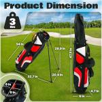 Lightweight Golf Stand Bag with 4-Way Divider