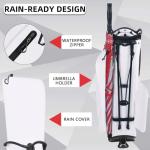 LOVACE 14 Way Lightweight Golf Stand Bag